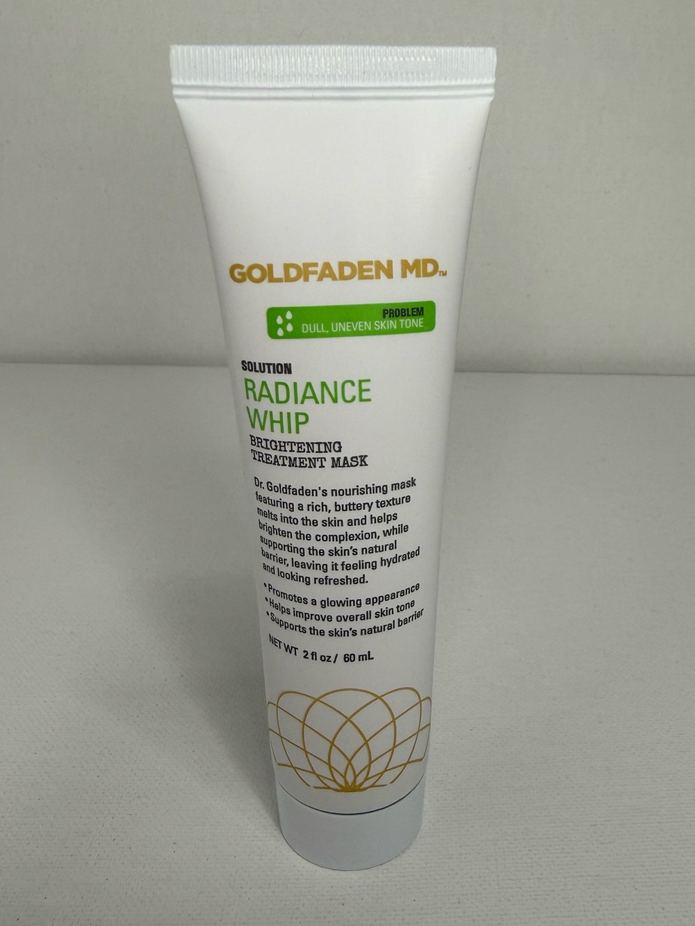 GOLDFADEN MD Radiance Whip Brightening Treatment Mask - White
